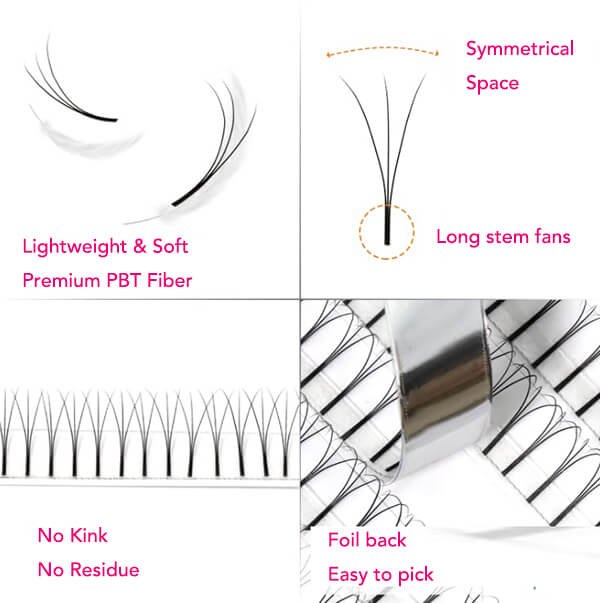 long stem lash features